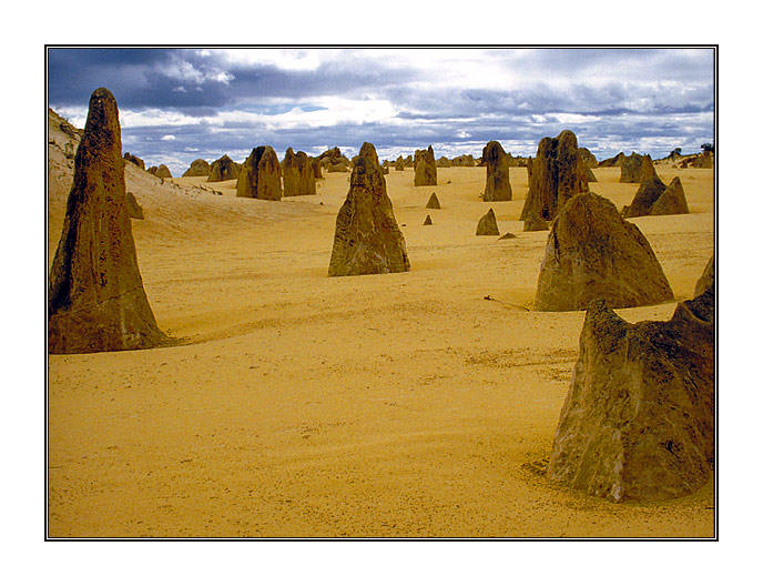 'Pinnacles, Westaustralien.' von Kurt Salzmann